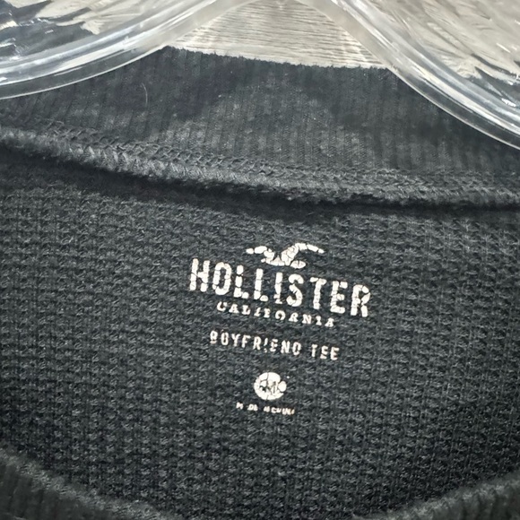 Hollister long sleeve waffle boyfriend tee ❤️ - Picture 5 of 5
